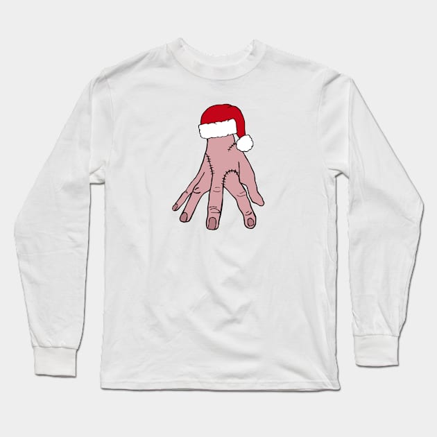 Thing with Santa hat Long Sleeve T-Shirt by shellTs